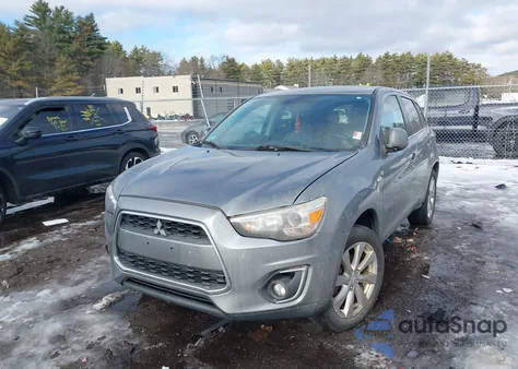 2013 Mitsubishi Outlander Sport Se из США, поврежденный, VIN 4A4AR4AU6DE011038